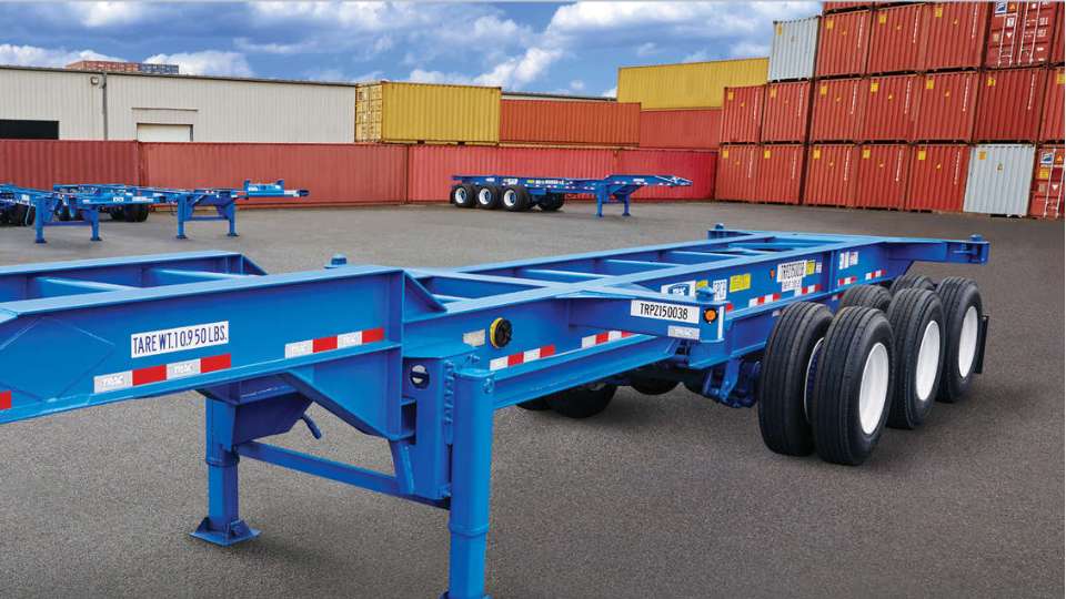 Trac truck trailer